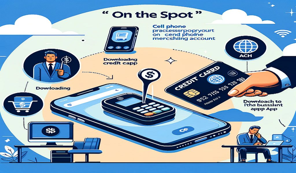 ‘On the Spot’ Processing with a Cell Phone Credit Card Reader